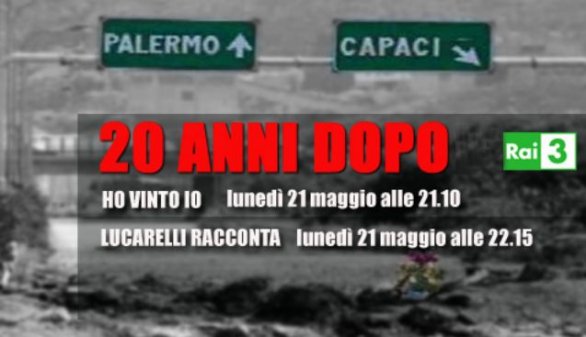 Immagine nel testo correlata a: Rai 3 ricorda le stragi della mafia con Rosaria Schifani e Lucarelli