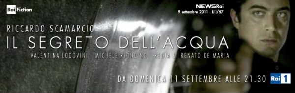 Riccardo Scamarcio ne ''Il segreto dell'Acqua'' in onda su Rai 1