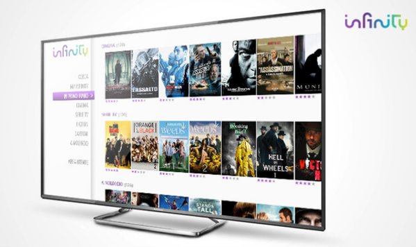 L'App di Infinity Tv disponibile sulle TV Panasonic Viera in Super HD