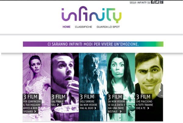 Infinity Film Festival, cortometraggi e delle web series in streaming
