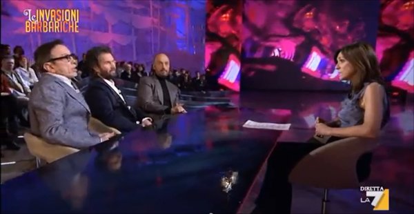 Immagine di Diecimila tweet per la prima puntata delle Invasioni Barbariche (AudisocialTv)