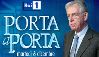 Confermata la presenza di Monti a Porta a Porta in access prime time Immagine nel testo correlata a: Confermata la presenza di Monti a Porta a Porta in access prime time