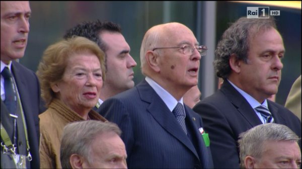 Napolitano riceve gli azzurri al rientro dagli Europei 2012 (diretta Rai 1) Immagine nel testo correlata a: Napolitano riceve gli azzurri al rientro dagli Europei 2012 (diretta Rai 1)