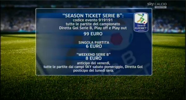 Immagine di Serie B Sky Sport 3a giornata - Programma e Telecronisti - Scopri su Sky Italia