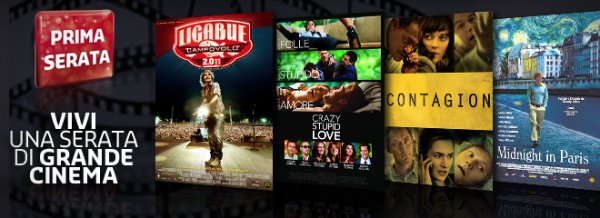 Immagine di Prima Serata Premium, il pacchetto per vedere tutti i film in onda in una serata - Scopri su Digitale Terrestre