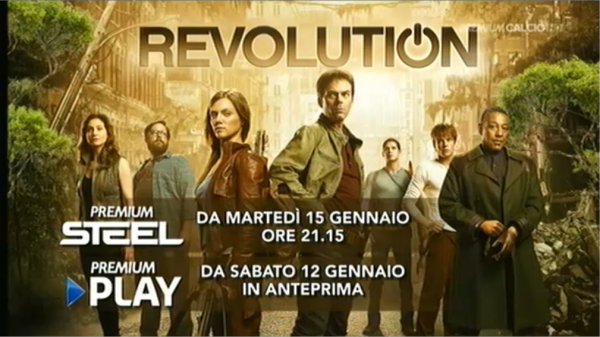 Revolution, da oggi in anteprima su Premium Play. Da martedì in onda su Steel Immagine nel testo correlata a: Revolution, da oggi in anteprima su Premium Play. Da martedì in onda su Steel