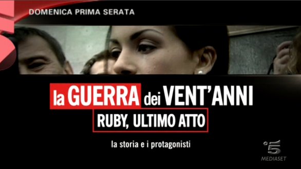 Il caso Ruby diventa un documentario in prima serata su Canale 5 Il caso Ruby diventa un documentario in prima serata su Canale 5