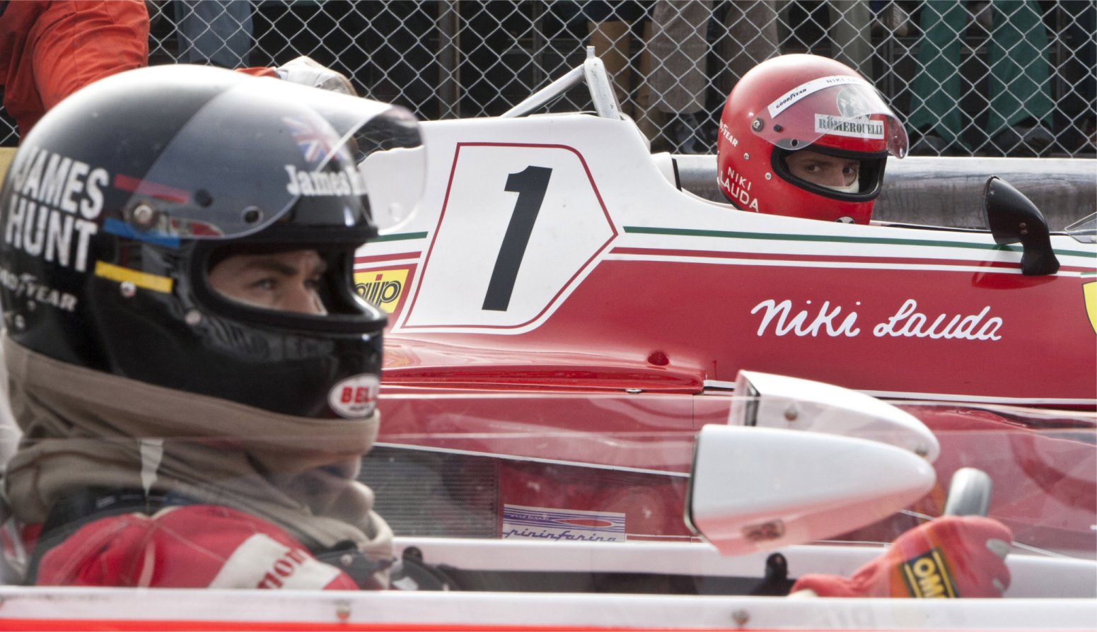 Rush, su Sky Cinema HD lo storico duello in F1 tra Hunt e Niki Lauda