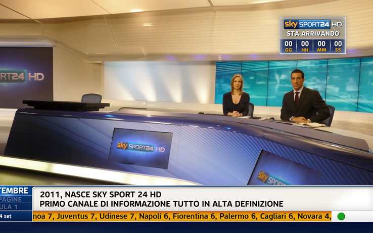 Immagine di Sky Sport24 HD: l'all news sportiva, da oggi è anche in Alta Definizione - Scopri su Sky Italia
