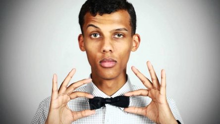 Immagine di Il cantante belga Stromae ospite della finale di Sanremo 2014