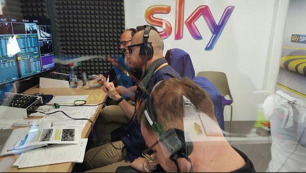 Sky Sport MotoGP HD, Le emozioni in pista dal nuovo studio - FOTOGALLERY
