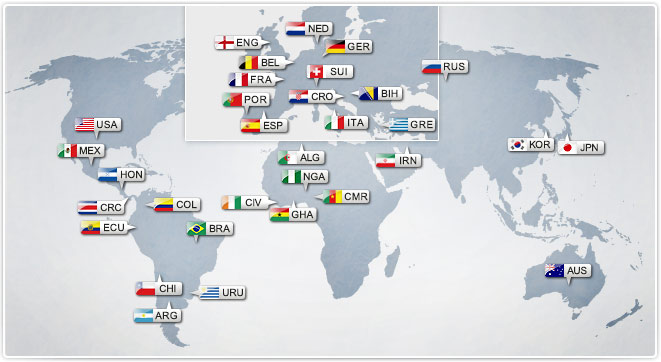 Fifa World Cup Brasile 2014 Sorteggio: diretta tv su RAI Due e SKY Sport HD