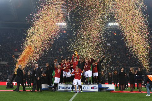 Immagine nel testo correlata a: Supercoppa Primavera Inter - Roma (diretta SI1, Premium, Inter e Roma Channel)