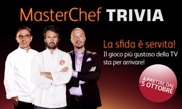 Cielo: a MasterChef arriva ''Trivia'' dove i telespettatori diventano protagonisti