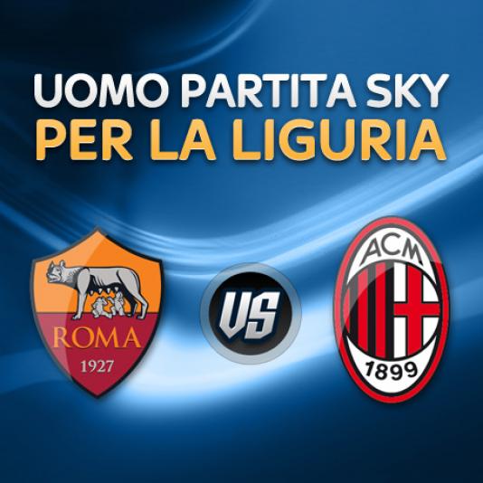 L'uomo partita Sky per la Liguria, raccolta fondi per beneficenza