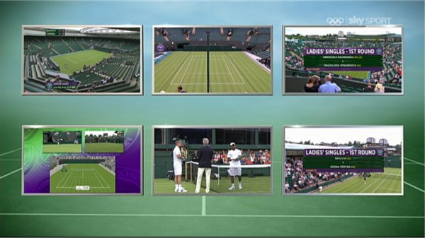 Tennis, le fasi finali del Torneo di Wimbledon da oggi anche su Sky 3D Immagine nel testo correlata a: Tennis, le fasi finali del Torneo di Wimbledon da oggi anche su Sky 3D