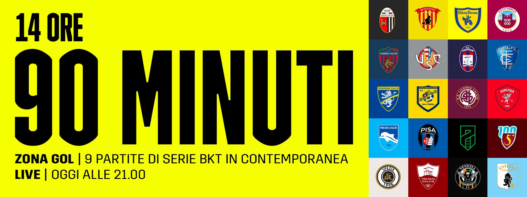 DAZN Serie B 34a Giornata - Diretta Esclusiva | Palinsesto e Telecronisti - immagine di copertura per i programmi TV