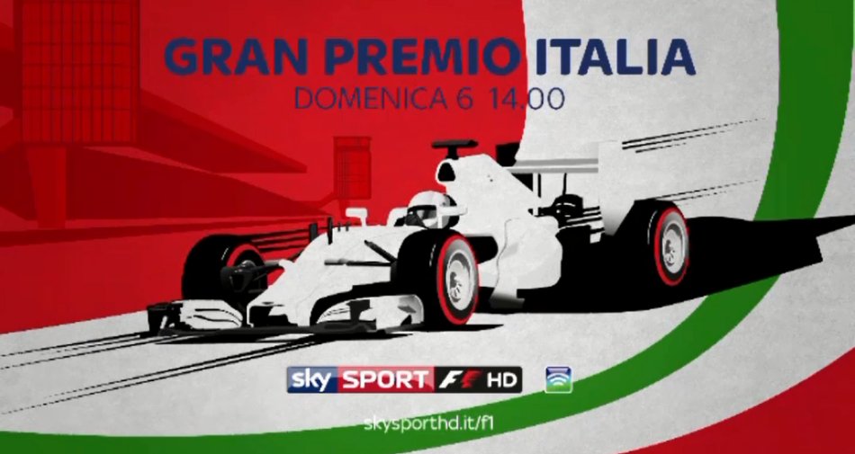 Foto - Sky Sport F1 HD, Gp Italia Palinsesto 3 - 6 Settembre 2015 #SkyMotori