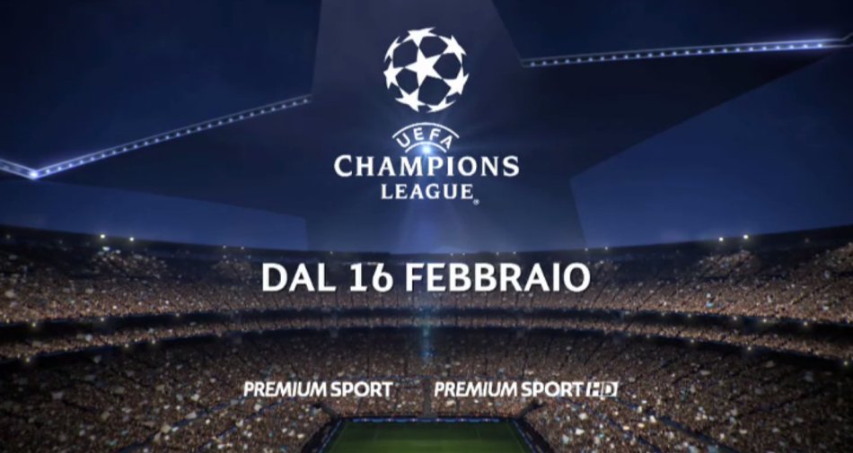 Premium Mediaset, Champions Ottavi Andata  #1 - Programma e Telecronisti - immagine di copertura per i programmi TV