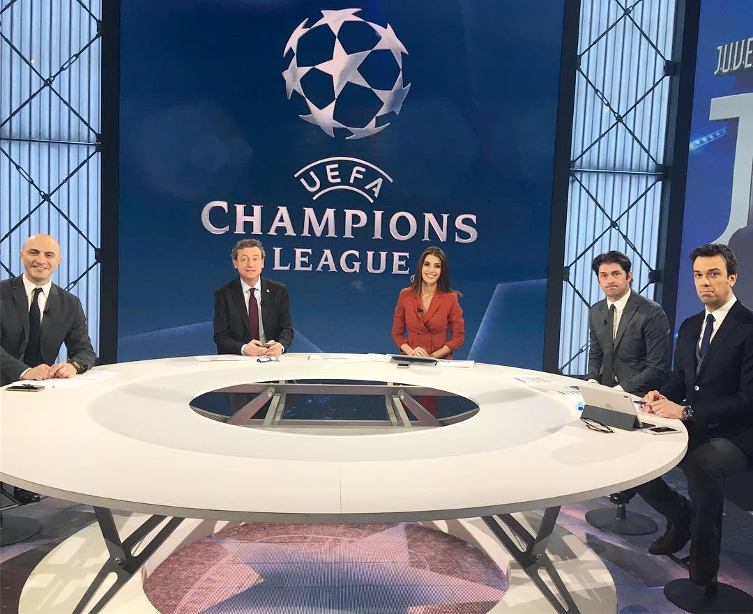 Foto - Premium Champions Ottavi Andata #1 - Palinsesto e Telecronisti Sport Mediaset