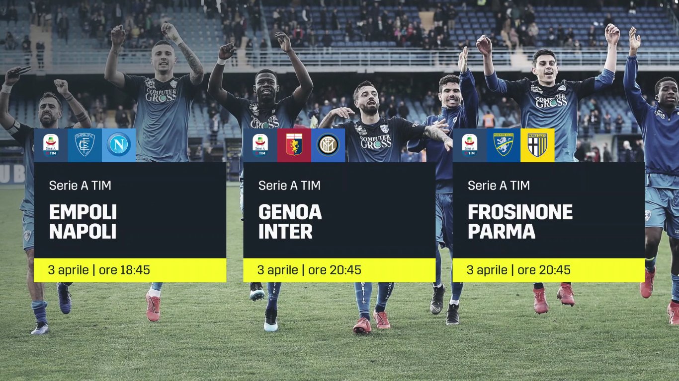 DAZN, Serie A 30a Giornata, Diretta Esclusiva, Palinsesto e Telecronisti