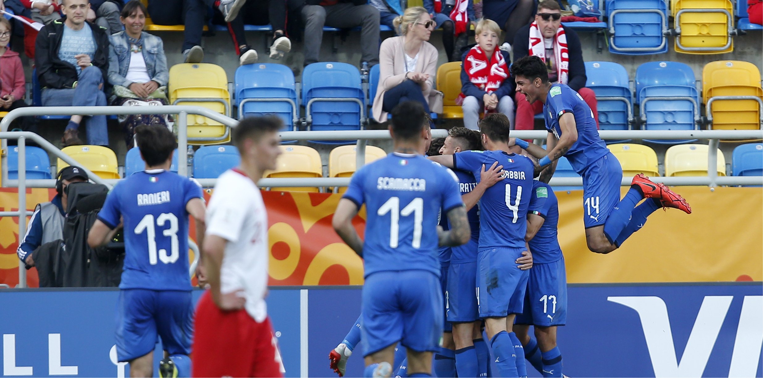 Sky Sport Mondiale Under 20 (diretta) Quarti - Palinsesto e Telecronisti