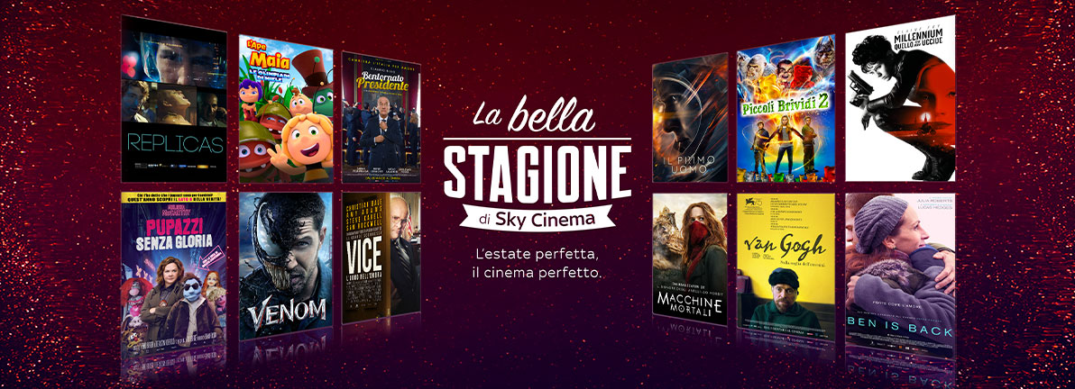 #SkyWeek, il meglio in onda sui canali Sky 28 Luglio - 3 Agosto 2019