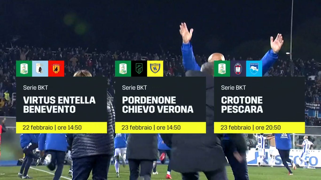 DAZN Serie B 25a Giornata - Diretta Esclusiva | Palinsesto ...