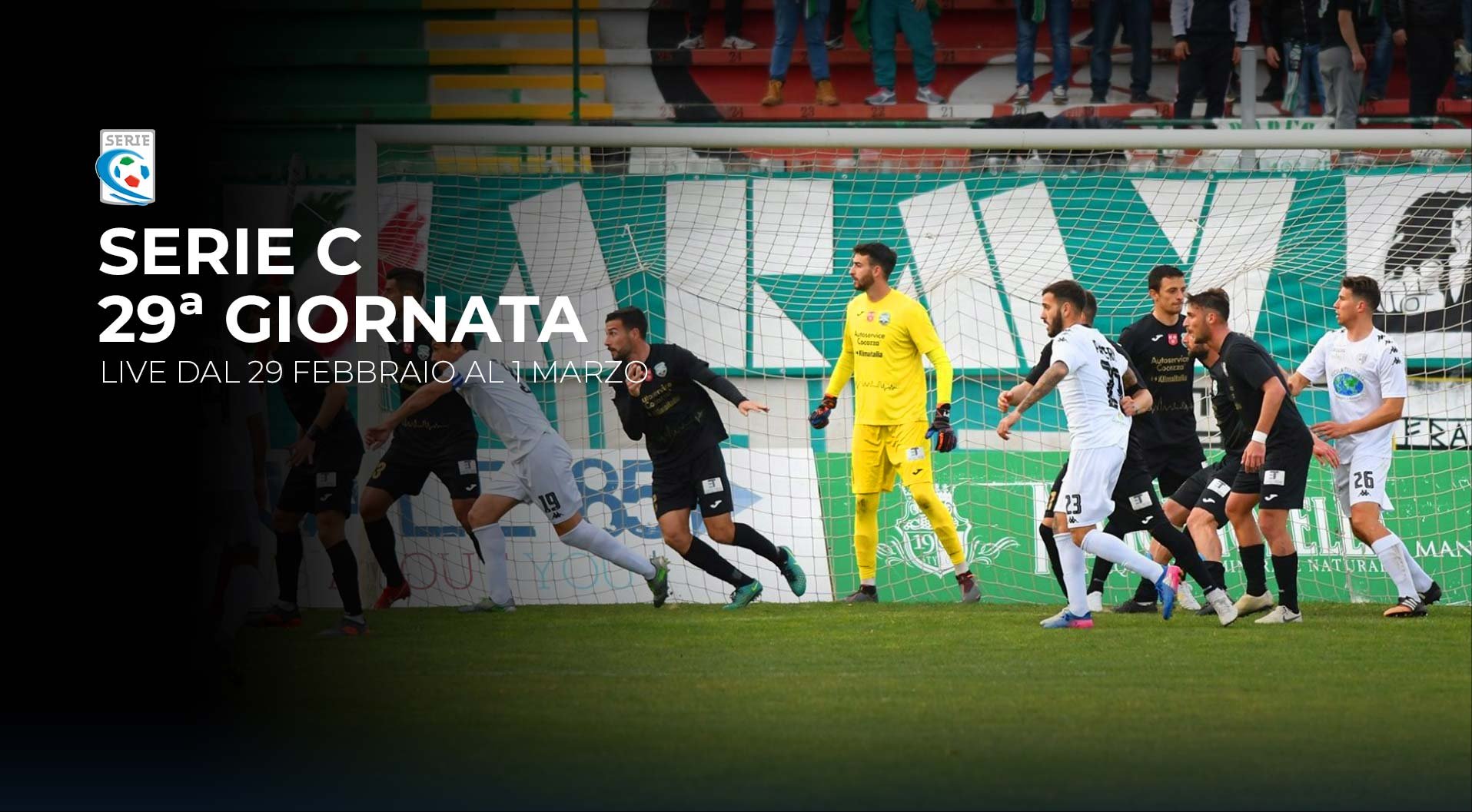 Serie C TV, 29a Giornata  - Programma e Telecronisti Eleven Sports - immagine di copertura per i programmi TV