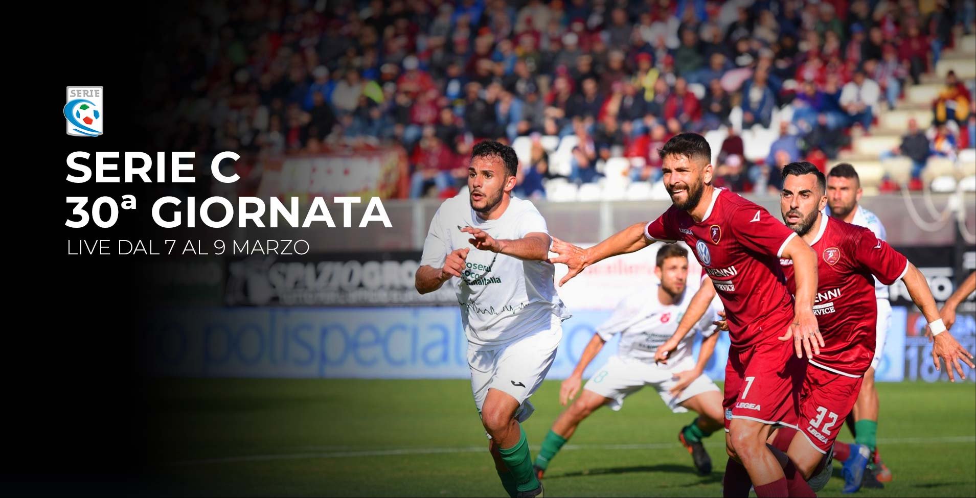 Serie C TV, 30a Giornata  - Programma e Telecronisti Eleven Sports - immagine di copertura per i programmi TV