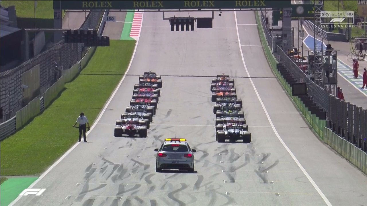 Sky Sport F1, Diretta Esclusiva Gp Stiria (9 - 12 Luglio 2020). In chiaro differita TV8 - immagine di copertura per i programmi TV