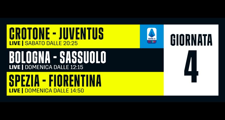 DAZN Serie A 4a Giornata, Diretta Esclusiva | Palinsesto Telecronisti (Sky 209) - immagine di copertura per i programmi TV