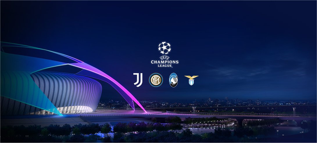 Sky Sport, Diretta Champions #1, Palinsesto Telecronisti Juventus, Inter, Atalanta, Lazio - immagine di copertura per i programmi TV
