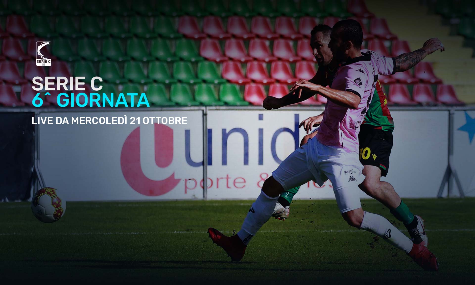Serie C Eleven Sports, 6a Giornata - Programma e Telecronisti Lega Pro - immagine di copertura per i programmi TV