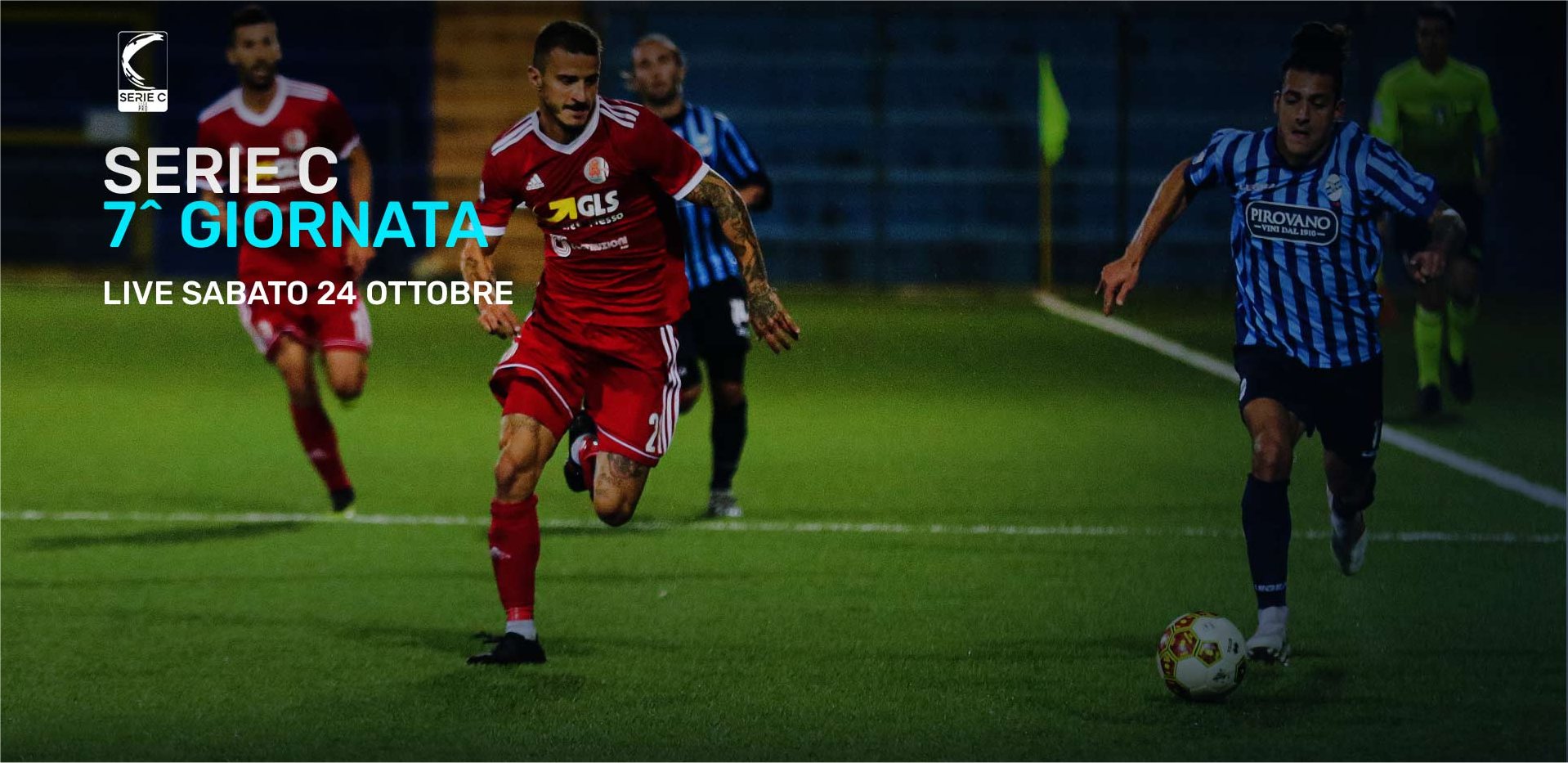 Serie C Eleven Sports, 7a Giornata - Programma e Telecronisti Lega Pro - immagine di copertura per i programmi TV