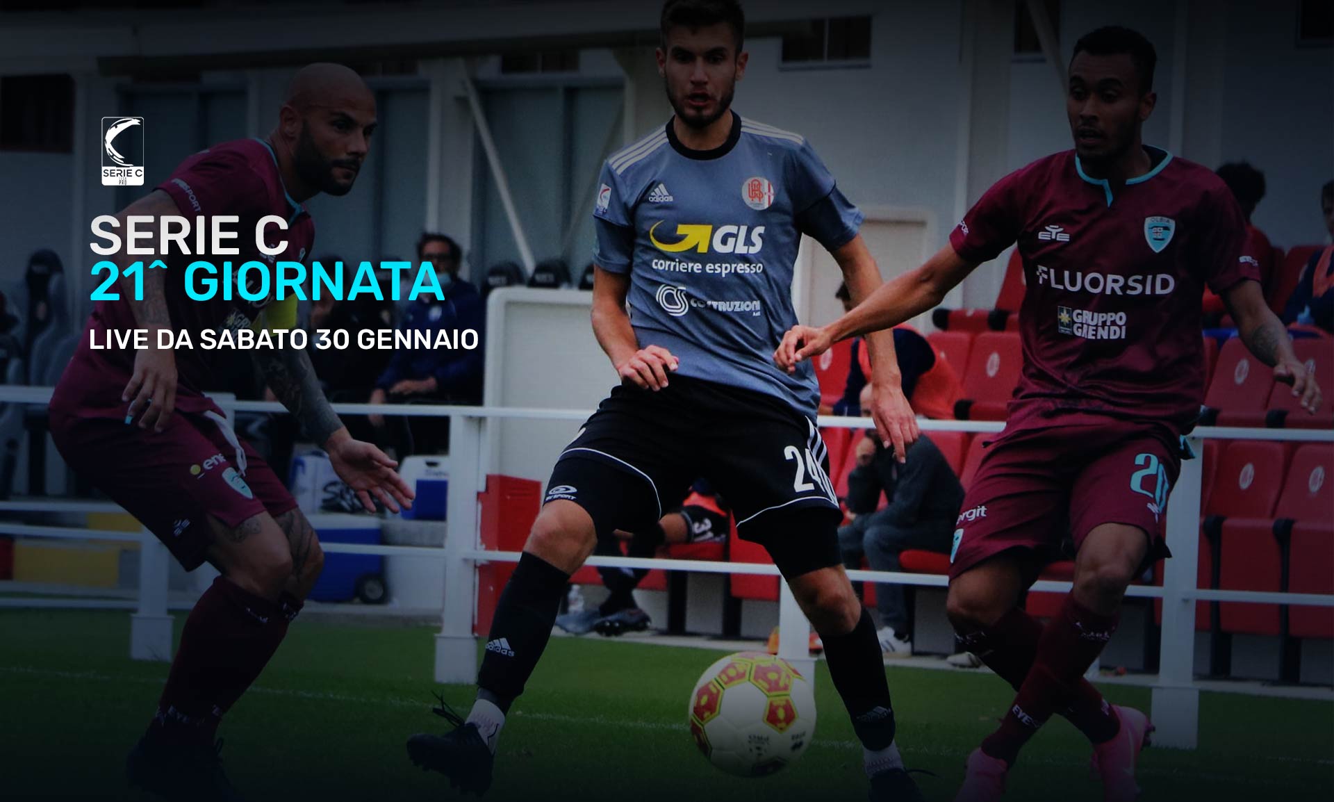 Serie C Eleven Sports, 21a Giornata - Programma e Telecronisti Lega Pro - immagine di copertura per i programmi TV