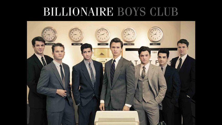 Domenica 25 Aprile 2021 Sky e Premium Cinema, Billionaire Boys Club - immagine di copertura per i programmi TV
