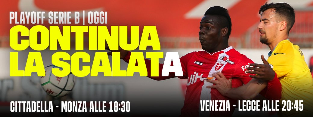 Serie B DAZN Semifinali Andata Playoff - Diretta Esclusiva | Palinsesto e Telecronisti - immagine di copertura per i programmi TV