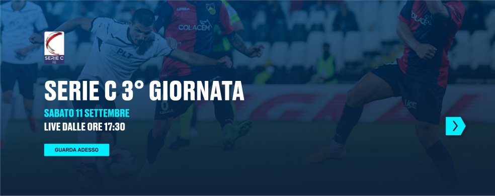 Lega Pro Eleven Sports, 3a Giornata - Programma e Telecronisti Serie C - immagine di copertura per i programmi TV