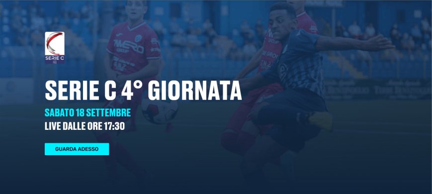 Lega Pro Eleven Sports, 4a Giornata - Programma e Telecronisti Serie C - immagine di copertura per i programmi TV