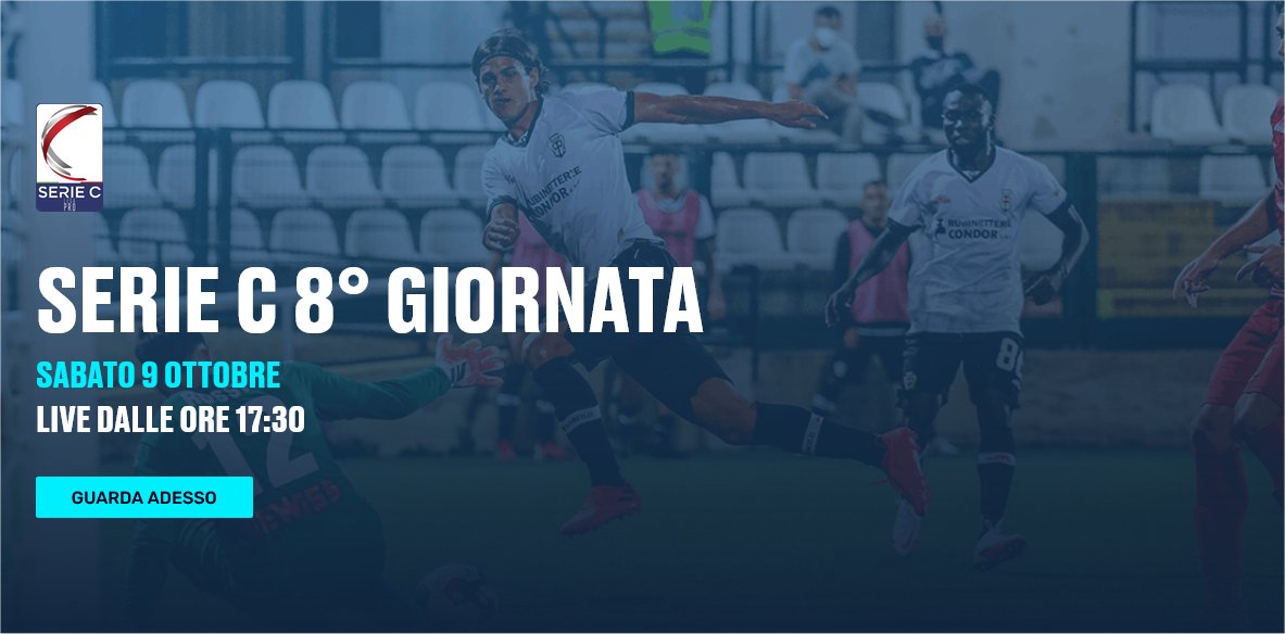 Lega Pro Eleven Sports, 8a Giornata - Programma e Telecronisti Serie C - immagine di copertura per i programmi TV