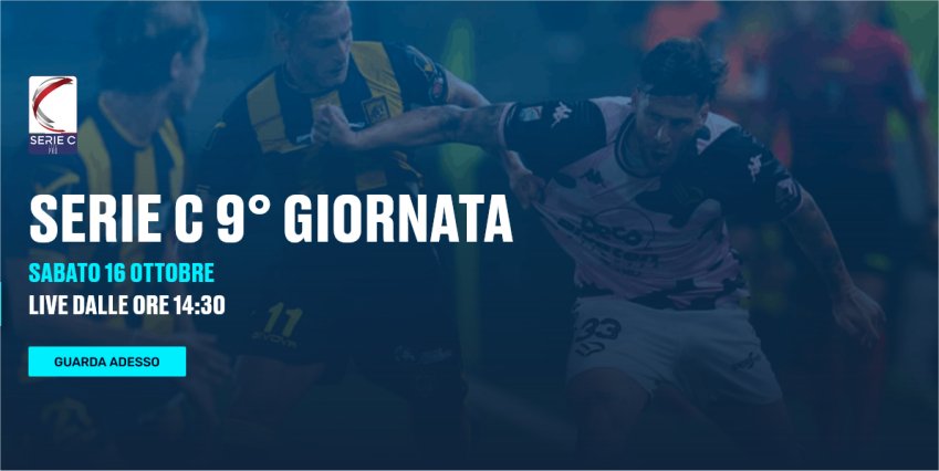 Lega Pro Eleven Sports, 9a Giornata - Programma e Telecronisti Serie C - immagine di copertura per i programmi TV