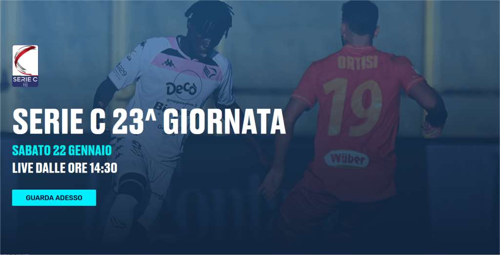 Lega Pro Eleven Sports, 23a Giornata - Programma e Telecronisti Serie C - immagine di copertura per i programmi TV