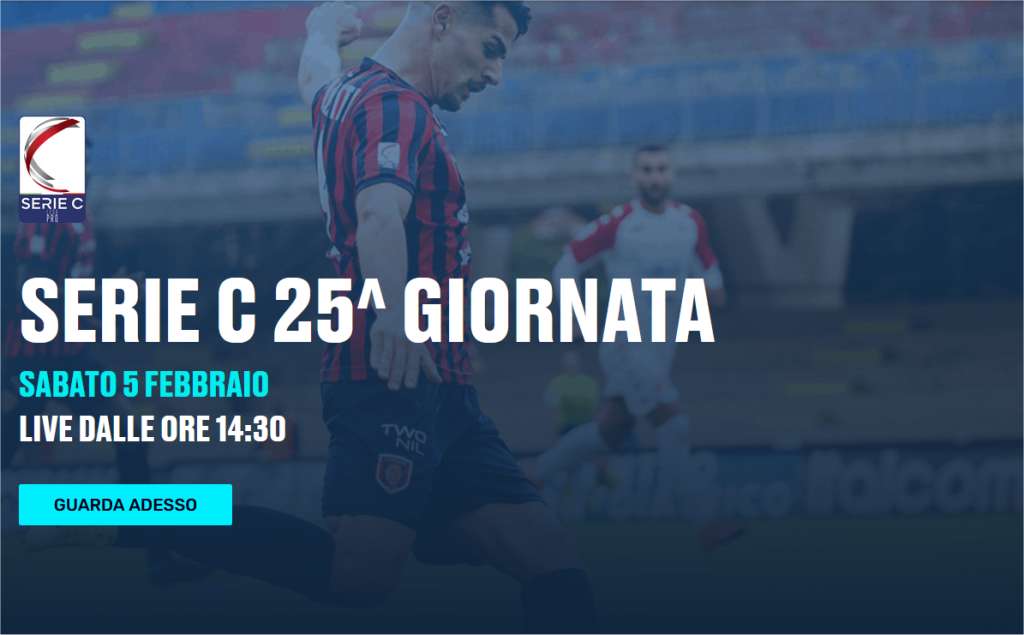 Lega Pro Eleven Sports, 25a Giornata - Programma e Telecronisti Serie C