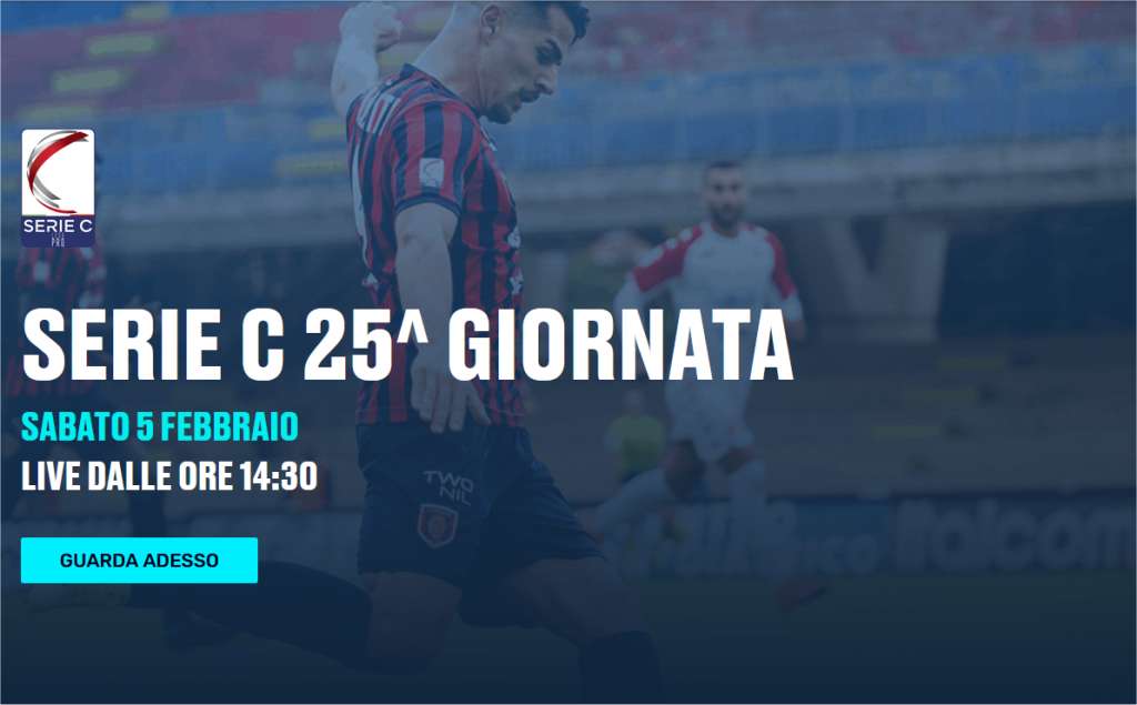 Lega Pro Eleven Sports, 25a Giornata - Programma e Telecronisti Serie C - immagine di copertura per i programmi TV