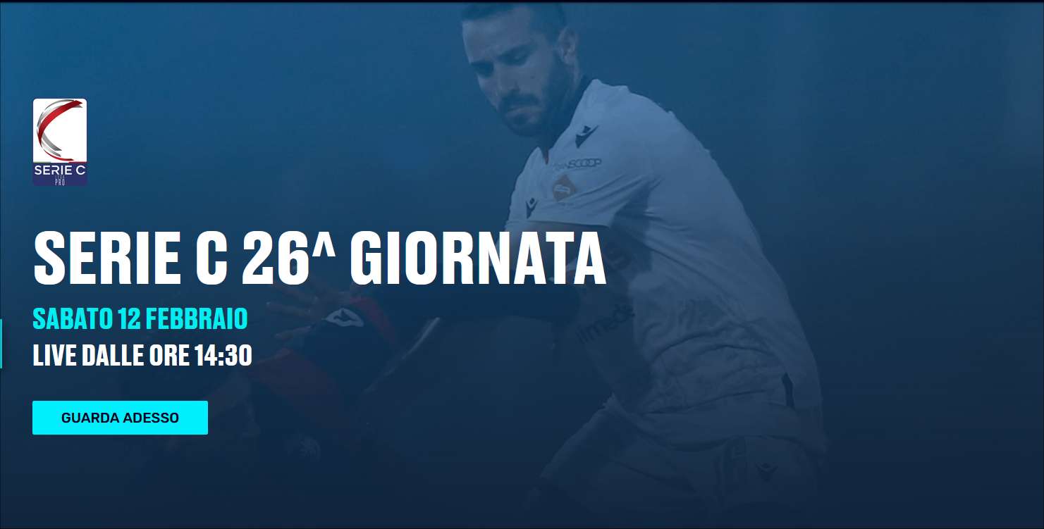 Lega Pro Eleven Sports, 26a Giornata - Programma e Telecronisti Serie C - immagine di copertura per i programmi TV