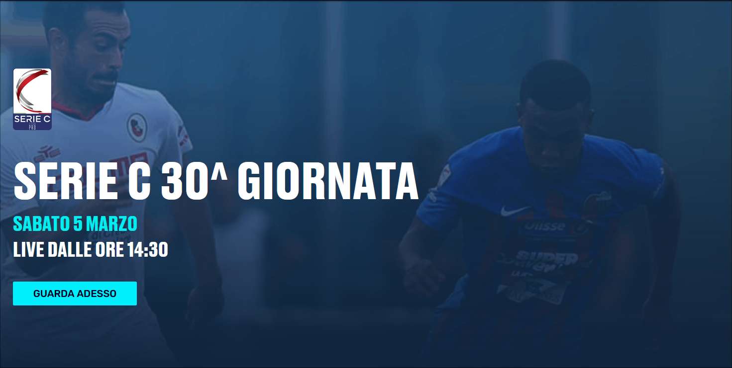 Lega Pro Eleven Sports, 30a Giornata - Programma e Telecronisti Serie C