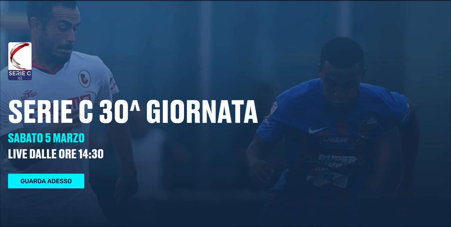 Lega Pro Eleven Sports, 30a Giornata - Programma e Telecronisti Serie C - immagine di copertura per i programmi TV