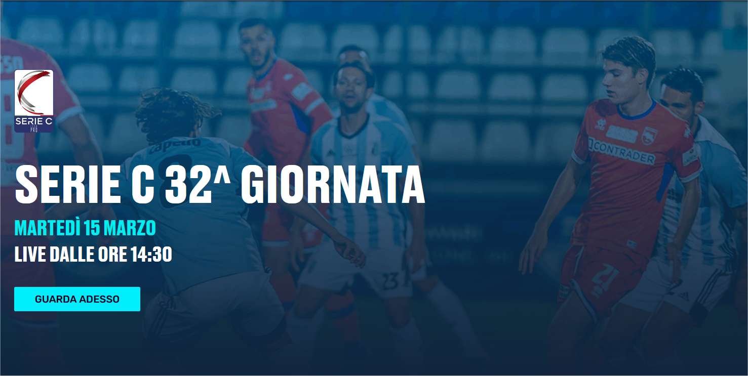 Lega Pro Eleven Sports, 32a Giornata - Programma e Telecronisti Serie C