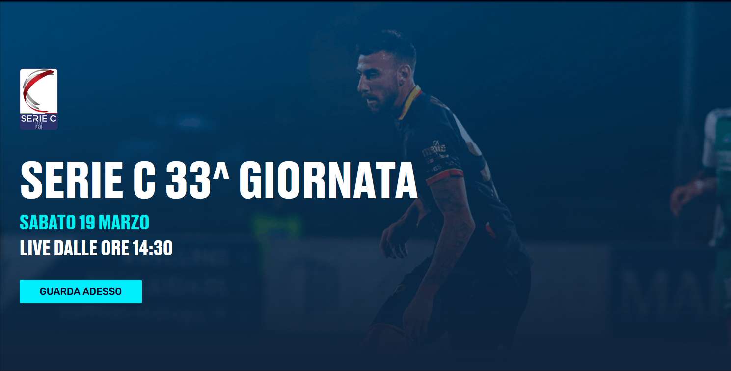 Lega Pro Eleven Sports, 33a Giornata - Programma e Telecronisti Serie C - immagine di copertura per i programmi TV